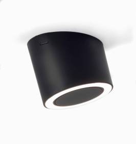 LED, Tablette lumineuse Spot LED 4,5W à poser coloris Noir avec prise ZE1062009 LUISINA