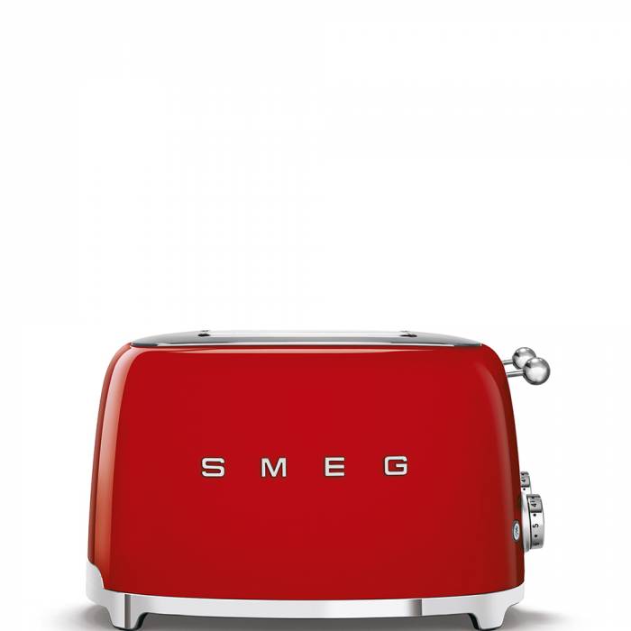Grille-pain Toaster 4 tranches SMEG - TSF03RDEU