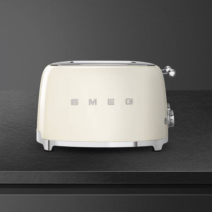 Grille-pain Toaster 4 tranches SMEG -TSF03CREU