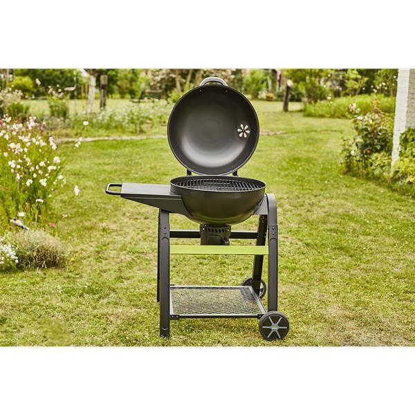 Barbecue à charbon Tonino en acier peint - Cook'in Garden
