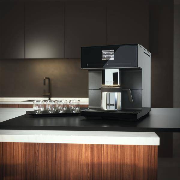 Machine à café Automatique MIELE Coffee Passion - CM7750NR
